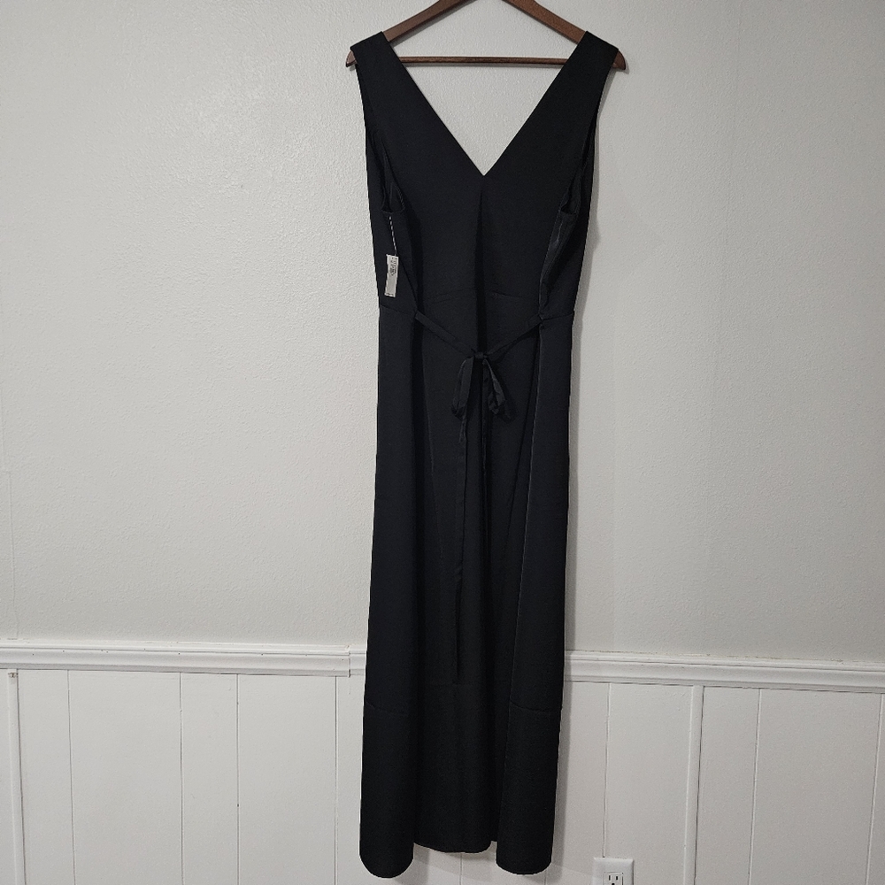 Old Navy Black Midi Dress - Picture 5 of 10